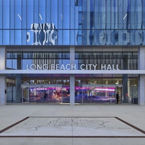 A beautiful building: Long beach city Hall